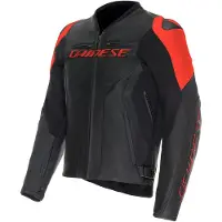 Dainese Racing 5 Lederjacke Schwarz 54 Herren Schwarz 54