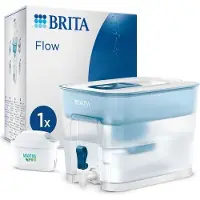 Brita Flow Wasserspender, 8,2L Gesamtvolumen, 5,2L gefiltertes Wasser, 1 Maxtra Pro All-In-1 Filterkartusche