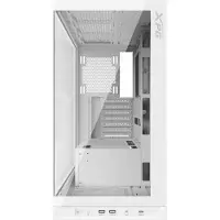 XPG INVADERXMTWOF Midi-Tower Weiß, Midi Tower, PC, Weiß, ATX, micro ATX, Mini-ITX, SPCC, 17,5 cm
