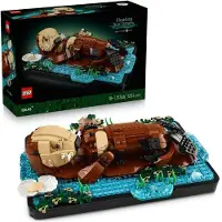 LEGO Ideas 21366 Verspielte Otter , Bauset für Erwachsene , Tiermodell