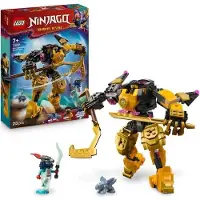 LEGO NINJAGO Arins Spinjitzu Roboter 71839, Bauset, 2 Minifiguren, Ab 7 Jahren, Beweglicher Roboter