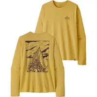 Patagonia - L/S Cap Cool Daily Shirt Cloud Crag - Funktionsshirt Gr XL beige