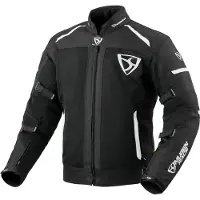 MUGENRACE Fuggire-A Motorrad Textiljacke, schwarz/weiß, 2XL