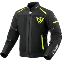 MUGENRACE Fuggire-A Motorrad Textiljacke, schwarz/gelb, S