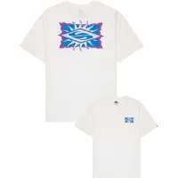 Quiksilver 1100000002199 "EV Starfish Stamp", Herren, Gr. S, weiß, Obermaterial: 70% Baumwolle, 30% Baumwolle., Shirts 1100000002199