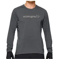 Norrøna - Fjørå Equaliser Lightweight Long Sleeve - Radtrikot Gr L blau/grau