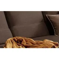 W.Schillig Sofakissen "run", braun (chocolate w82), B:62cm H:20cm T:8cm, Flachgewebe W82 Q2 (74% Polyacryl, 26% Polyester), Polsterauflagen, Sofakissen, Nierenkissen, Breite 62 cm