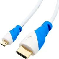 CSL Audio- & Video-Kabel "HDMI Kabel, 3-fach geschirmt, verschiedene Längen", weiß, 200cmcm, Kabel, Audio- & Video-Kabel