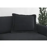 Trendmanufaktur Sofakissen "Bourbon", grau (graphite), B:70cm H:12cm T:70cm, Stoff, Polsterauflagen, Sofakissen, modernes Flatkissen 70x70 cm, in trendigem Cord erhältlich, universal