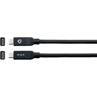 Kramer C-U32/MFF-15, 4,6 m, USB C, USB C, USB 3.2 Gen 2 (3.1 Gen 2), 10 Gbit/s, Schwarz