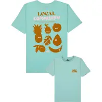 Quiksilver - Kid's Fruits Tide S/S - T-Shirt Gr 14 türkis