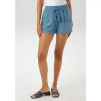 Aniston CASUAL Shorts mit Häkel-Applikationen verziert