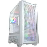 Cougar MX600, Full-Tower, ohne Netzteil, USB/Audio, ATX, 1x USB-C Gen 2, 2x USB 3.0, weiß