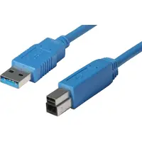 Shiverpeaks BS77032, 1,8 m, USB A, USB B, USB 3.2 Gen 1 (3.1 Gen 1), 5 Gbit/s, Blau