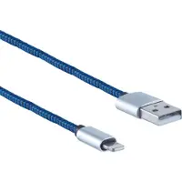 Shiverpeaks BS14-50016, 0,3 m, Lightning, USB A, Männlich, Männlich, Blau