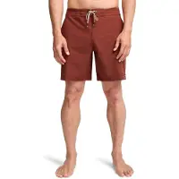 Billabong Boardshorts "Every Other Day Low Tide", Herren, Gr. 32(M), Normalgrößen, braun (firot rot), Obermaterial: 72% Polyester, 20% Baumwolle, 8% Elasthan., Hosen Boardshorts