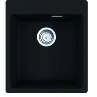 Franke Maris - Fragranit Küchenspüle MRG 610-39 FTL, 440x500 mm, schwarz matt 114.0661.448