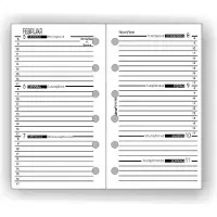 Bind Timer Ersatzeinlage 2026 1 Woche / 2 Seiten DIN A6