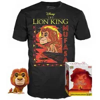 Funko POP! Der König Der Löwen Und Kurzarm-t-shirt Mufasa Mehrfarbig XL Kinder Mehrfarbig XL