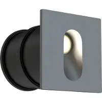 Maytoni O022-L3GR, LED, 4000 K, 70 lm, IP44, Grau