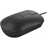 Lenovo GY51D20875, Beidhändig, Optisch, USB Typ-C, 2400 DPI, Schwarz