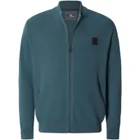 Jan Vanderstorm Strickjacke "Strickjacke INGAR", Herren, Gr. 3XL, blau (petrol), Obermaterial: 100% Baumwolle CO., Strickjacken Strickjacke