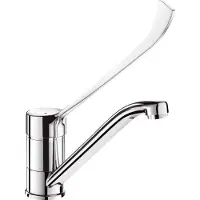 Delabie SPT-EHM Schwenkauslauf H.145 L.215, Hygienehebel