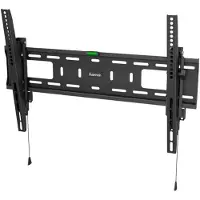 Hama TV-Wandhalterung "Wandhalterung (neigbar, 37" - 90", VESA 600x400)", schwarz, Gerätehalterungen, mit Diebstahlschutz, TV-Wandhalterung