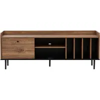 Mirjan 24 TV-Lowboard Vasina VS-08 150, Stilvoll TV-Tisch, Design RTV-Schrank, Loft Kollektion (Farbe: Brandy Castello)