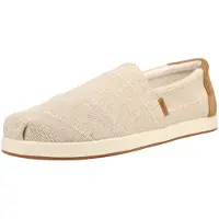 Toms Textil Slipper mit elastischen Einsätzen, herausnehmbarem Wechselfußbett und leichter, griffiger Sohle