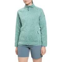 Mc Kinley Fleecejacke MCKINLEY "DA.-UNTERJACKE SKEENA WMS", Damen, Gr. 42, 966 melange, mint, Obermaterial: 100% Polyester, Jacken Fleecejacke, für kühle Temperaturen, mit durchgehendem Reißverschluss