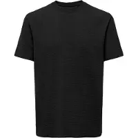 Only & Sons Rundhalsshirt "ONSKIAN LIFE REG SEERSUCKER SS TEE NOOS"