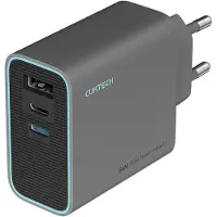 Cuktech CUKAD653EUGR 65W GaN-Wandladegerät, 2 x USB-C, 1 x USB-A - Grau