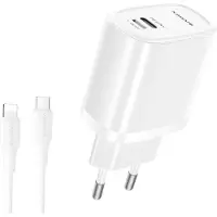 COFI Dual-Port USB-C + 8-Pin Schnellladegerät für Zuhause