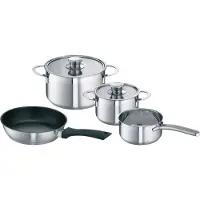 Bosch - Topf-Set 4-er Set bestehend aus 3 Töpfen und 1 Pfanne - 00576026