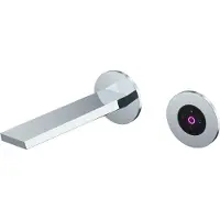 Steinberg Serie 260 Wand-Waschtischmischer, vollelektronische Mengen- und Temperaturregulierung, Ausladung 205mm, 2601814E
