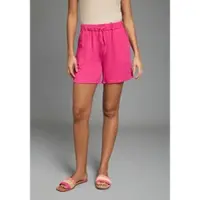 Laura scott Shorts feminine Stoffhose, aus Baumwolle, leichtes Webmaterial, unifarben