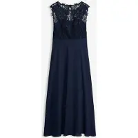 Bonprix "Maxikleid mit Spitze" für festliche Anlässe, vollständig gefüttert, taillierte Passform