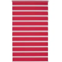 K-Home 1100000002199 "Ancona" Gr. 6, pink (fuchsia), B:90cm H:150cm, Polyester, Rollos, 1100000002199, im Fixmaß