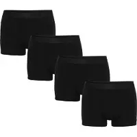 FILA Boxer , Herren, Gr. M, Single Jersey, schwarz (200, schwarz), Single Jersey, Obermaterial: 95% Baumwolle, 5% Elasthan, körpernah, Unterhosen Boxer, ohne Eingriff, Multipack
