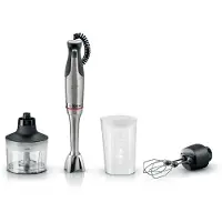 Bosch Stabmixer, Mixbecher, Universalzerkleinerer, Doppelschneebesen, Edelstahl