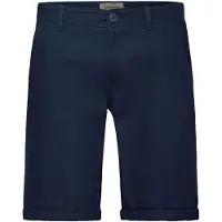 Blend Chinoshorts "Chinoshorts BHStino", Herren, Gr. XL, N-Gr, blau (marineblaus), Obermaterial: 98% Baumwolle CO. 2% Elasthan EL., Hosen Chinoshorts