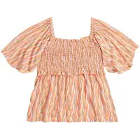 O'Neill Woven T-shirt funky peach swirly (32548) 140