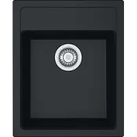 Franke Sirius - Tectonite Spülbecken SID 610-40, 430x530 mm, schwarz 114.0503.041