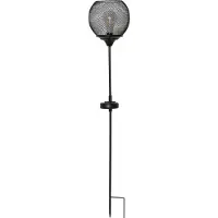Star Trading 482-58, Leichte Dekorationsfigur, Schwarz, 1 Glühbirne(n), LED, Solar, 760 mm