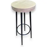 WestTree Barhocker, Barstuhl, 4 Beine mit Rand Innenhöhe 70cm