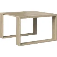 VBChome Kaffeetisch 67 x 67 x 40 cm Eiche Sonoma Couchtisch Wohnzimmertisch Teetisch Beistelltisch Sofatisch Modern Wohnzimmer Büro Eiche Sonoma