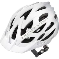 Meteor Marven Fahrradhelm Herren Damen Kinder-Helm MTB rollerhelm M 55-58 cm weiß/grau