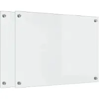 Syfax Küchenrückwand 2 pcs Transparent 70 x 50 cm Gehärtetes Glas