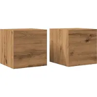 Syfax TV-Wandschränke 2 Stk. Artisan-Eiche 30,5x30x30 cm